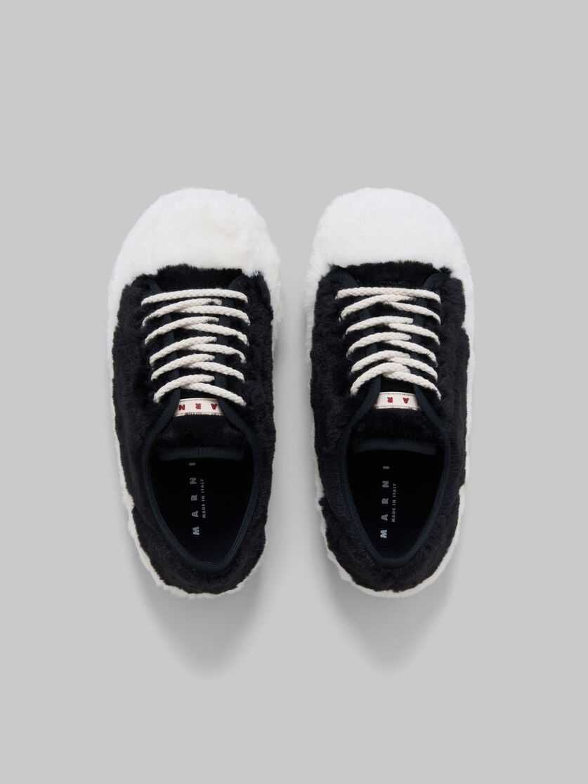 BLACK TEDDY TENNIS SNEAKER - 4