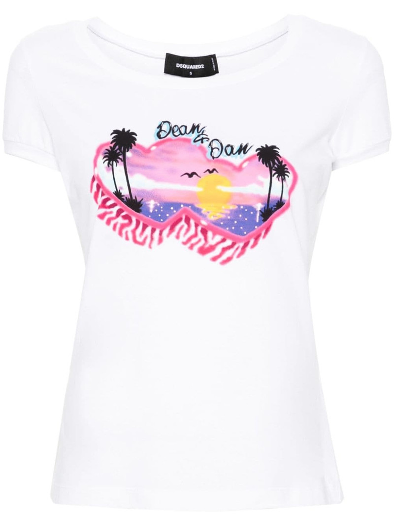 Dean & Dan cotton T-shirt 1