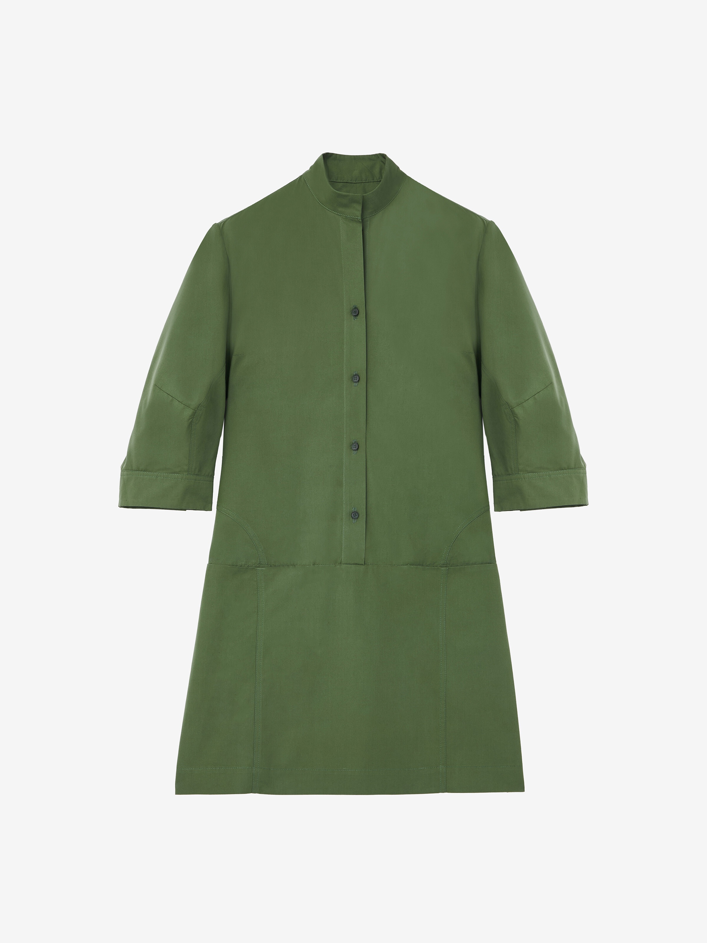 Cotton Poplin Mini Dress - 1