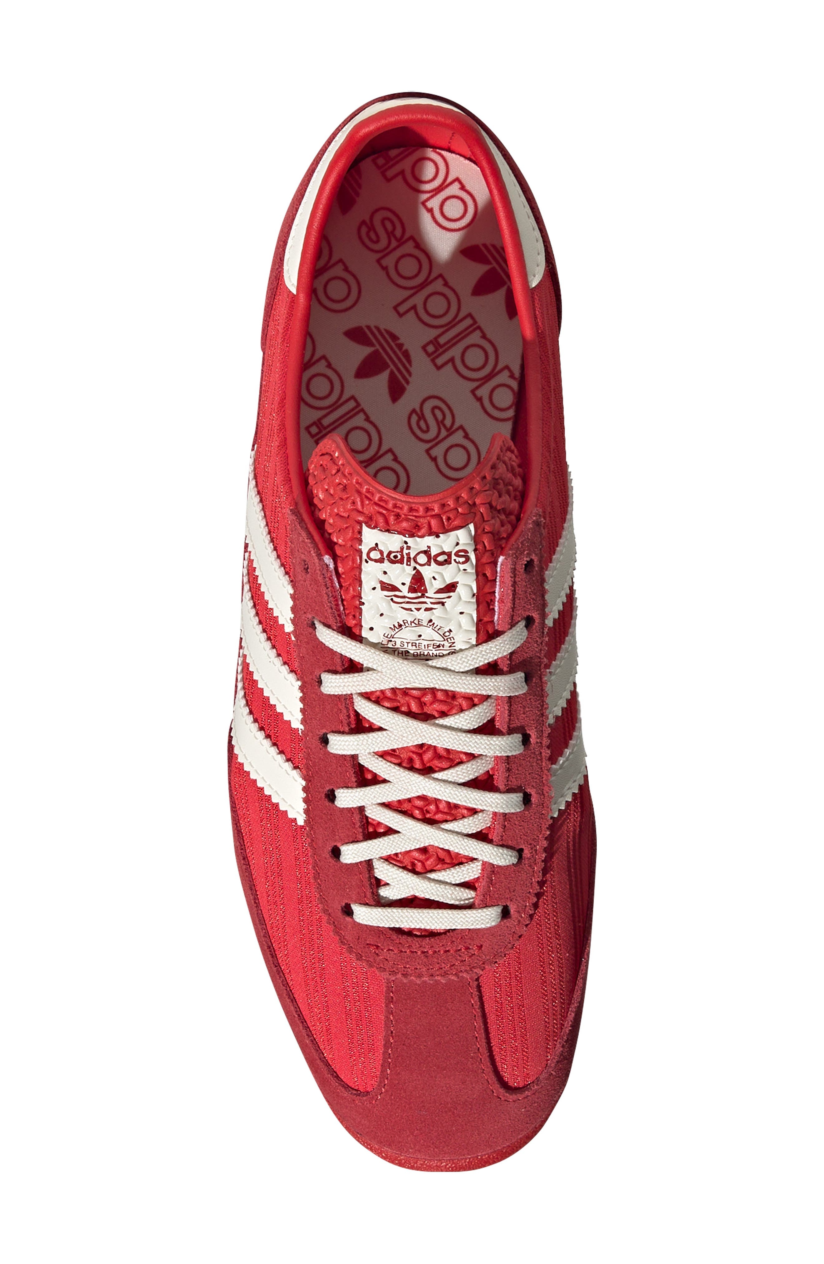adidas SL 72 Sneaker in Scarlet/Cream White/Gum at Nordstrom - 4