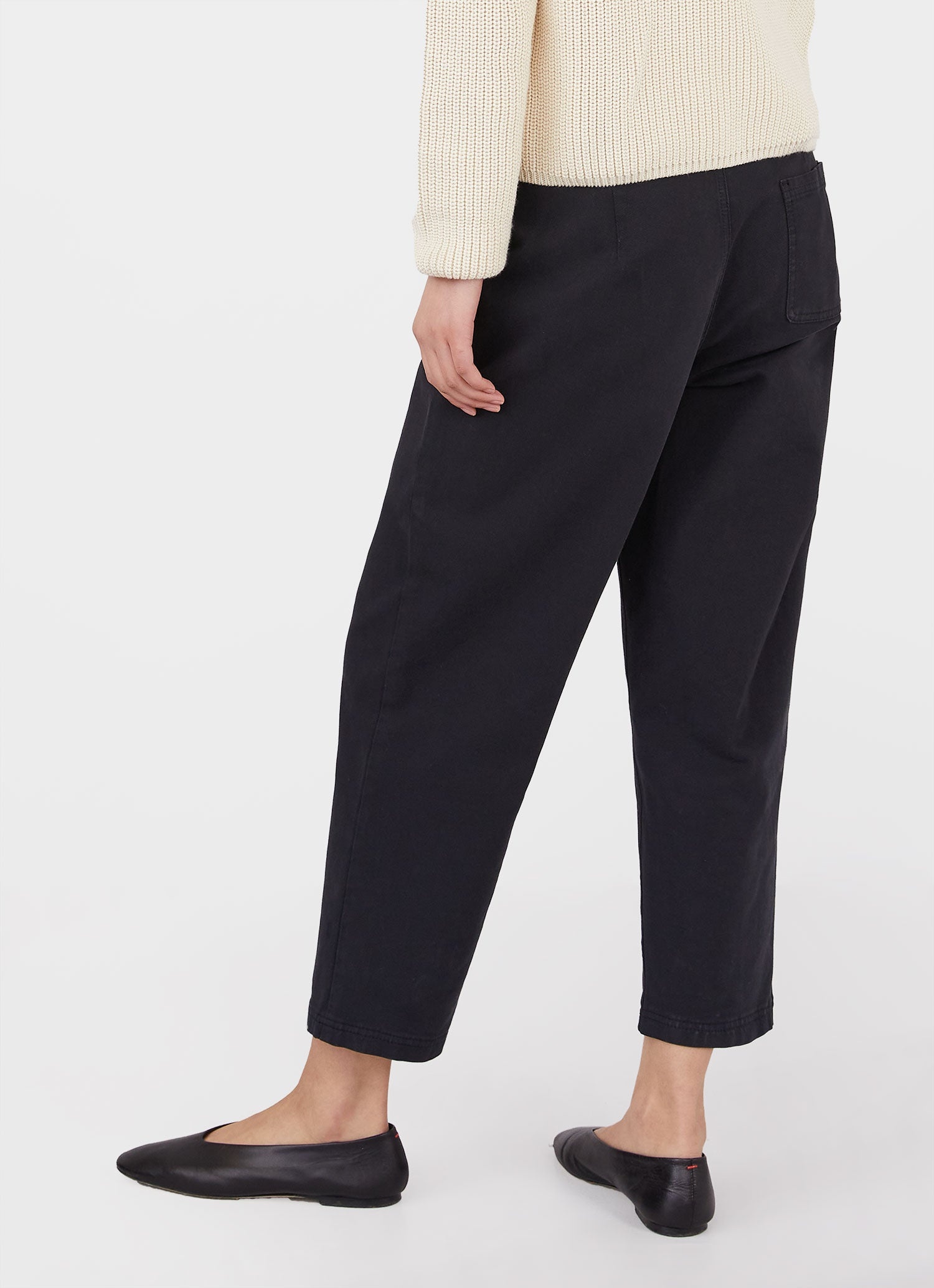Cotton Tapered Trouser - 3