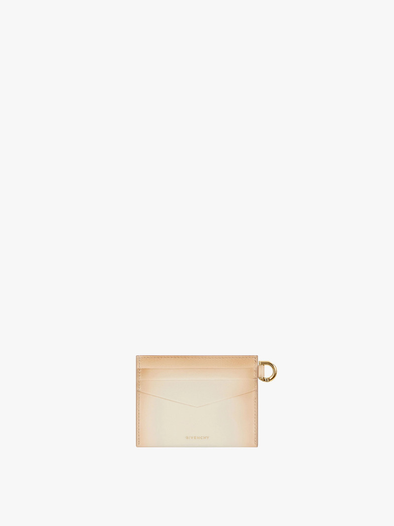 Givenchy 4G CARD HOLDER IN GRADIENT LEATHER outlook