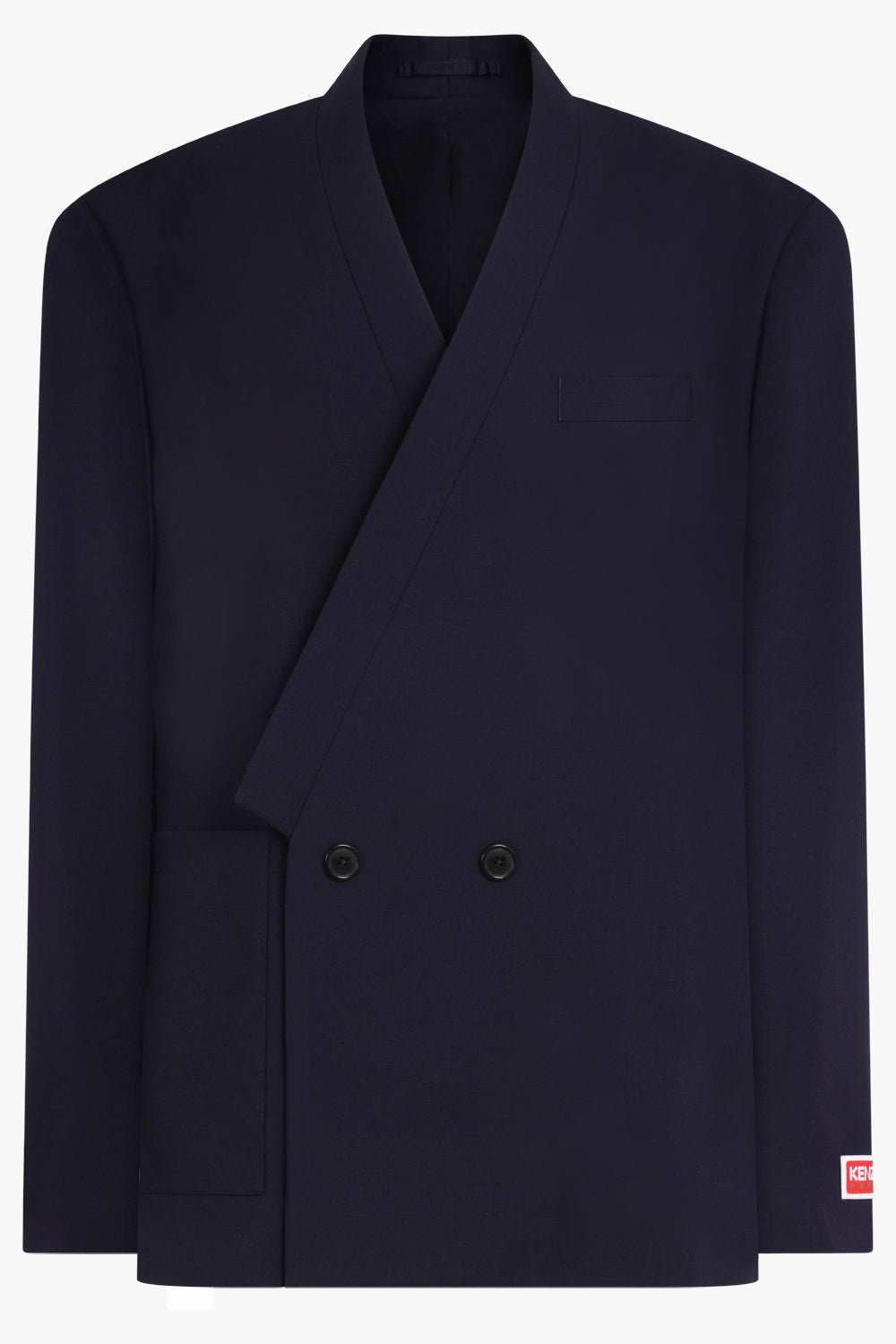 KENZO KIMONO TAILORED JACKET | MIDNIGHT BLUE | parlourx