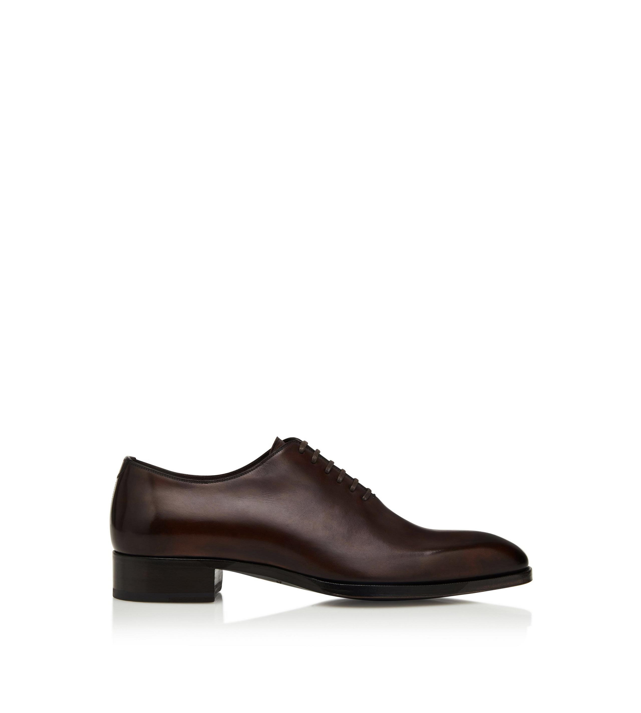 BURNISHED LEATHER ELKAN LACE UP - 1