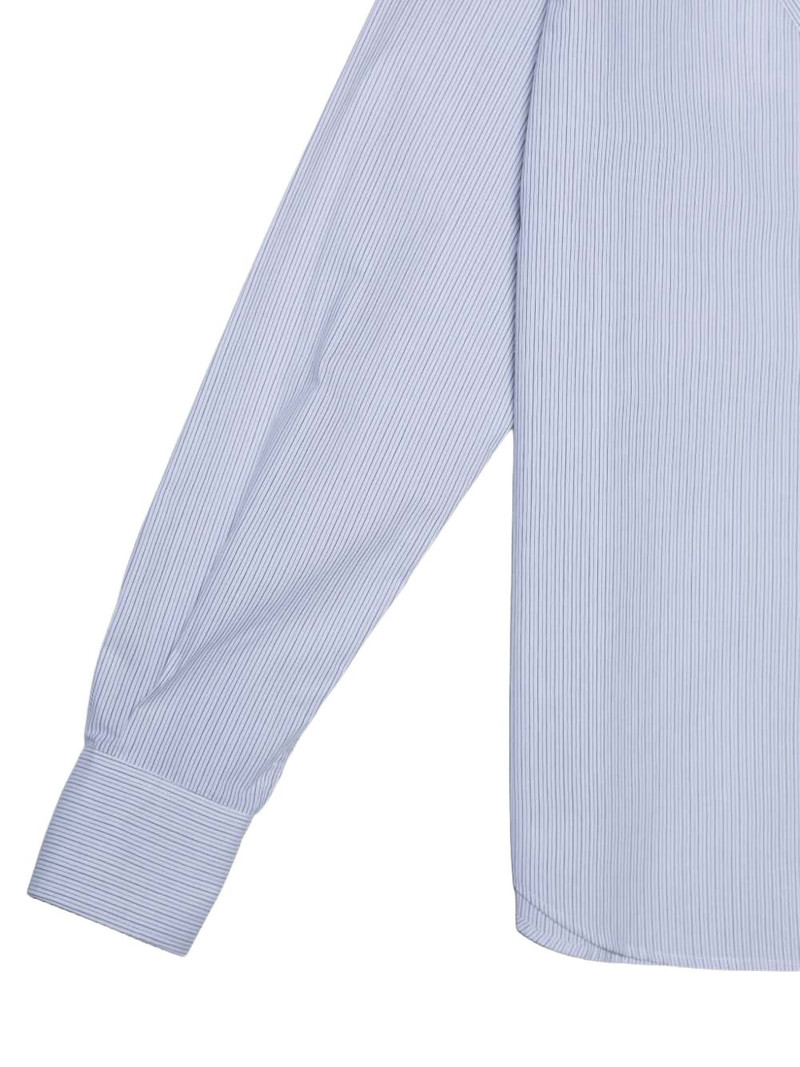 pinstripe v-neck shirt 3