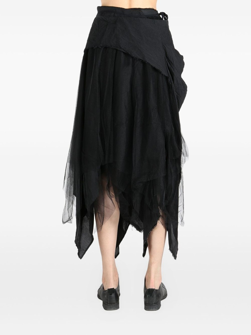 asymmetrical panelled skirt 4