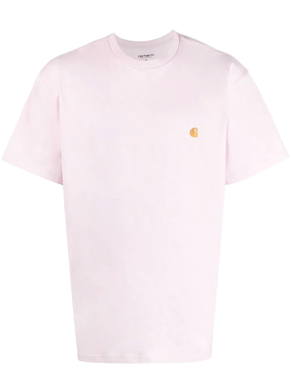 logo embroidered T-shirt - 1