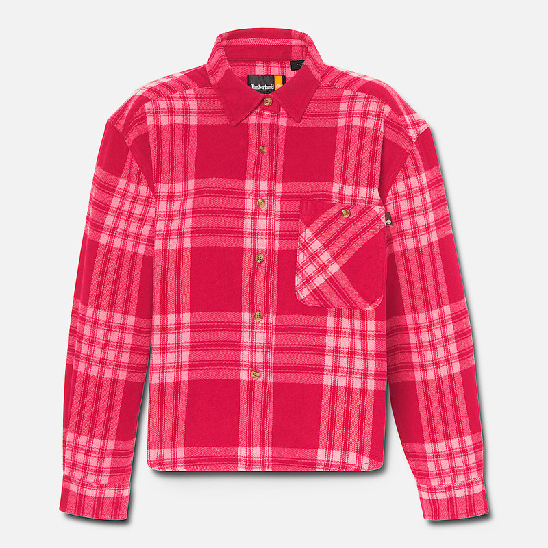 Women's Midweight Flannel Pocket Shirt 1
