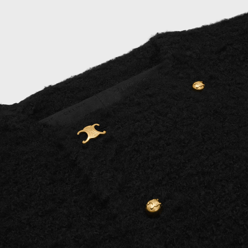 jacket IN cashmere and wool natté 3