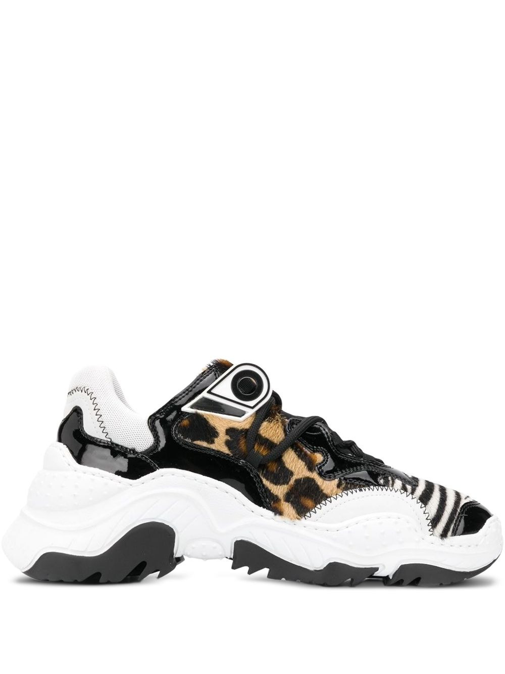 Billy Pony Hair Sneakers - 1