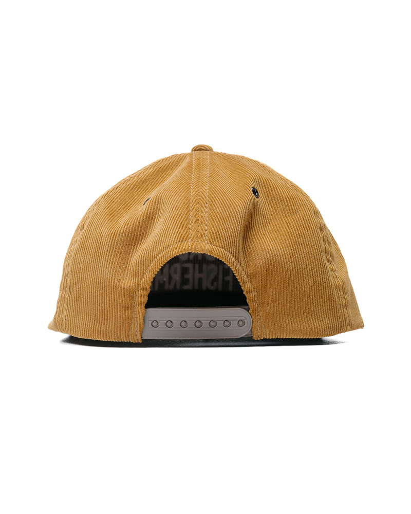 The Real McCoys MA23109 Five Panel Corduroy Cap / #1 Fishing Dad Mustard outlook