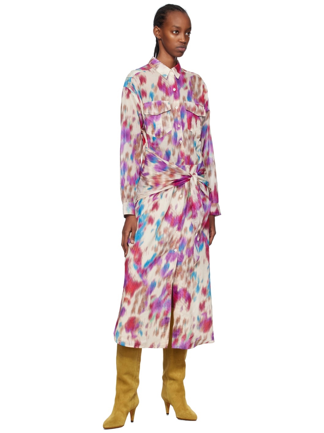 Multicolor Nesly Maxi Dress - 4
