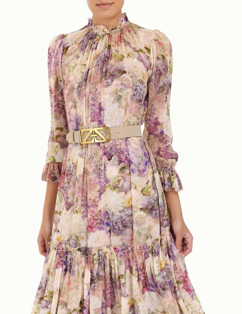Zimmermann MONOGRAM SUEDE WAIST BELT outlook