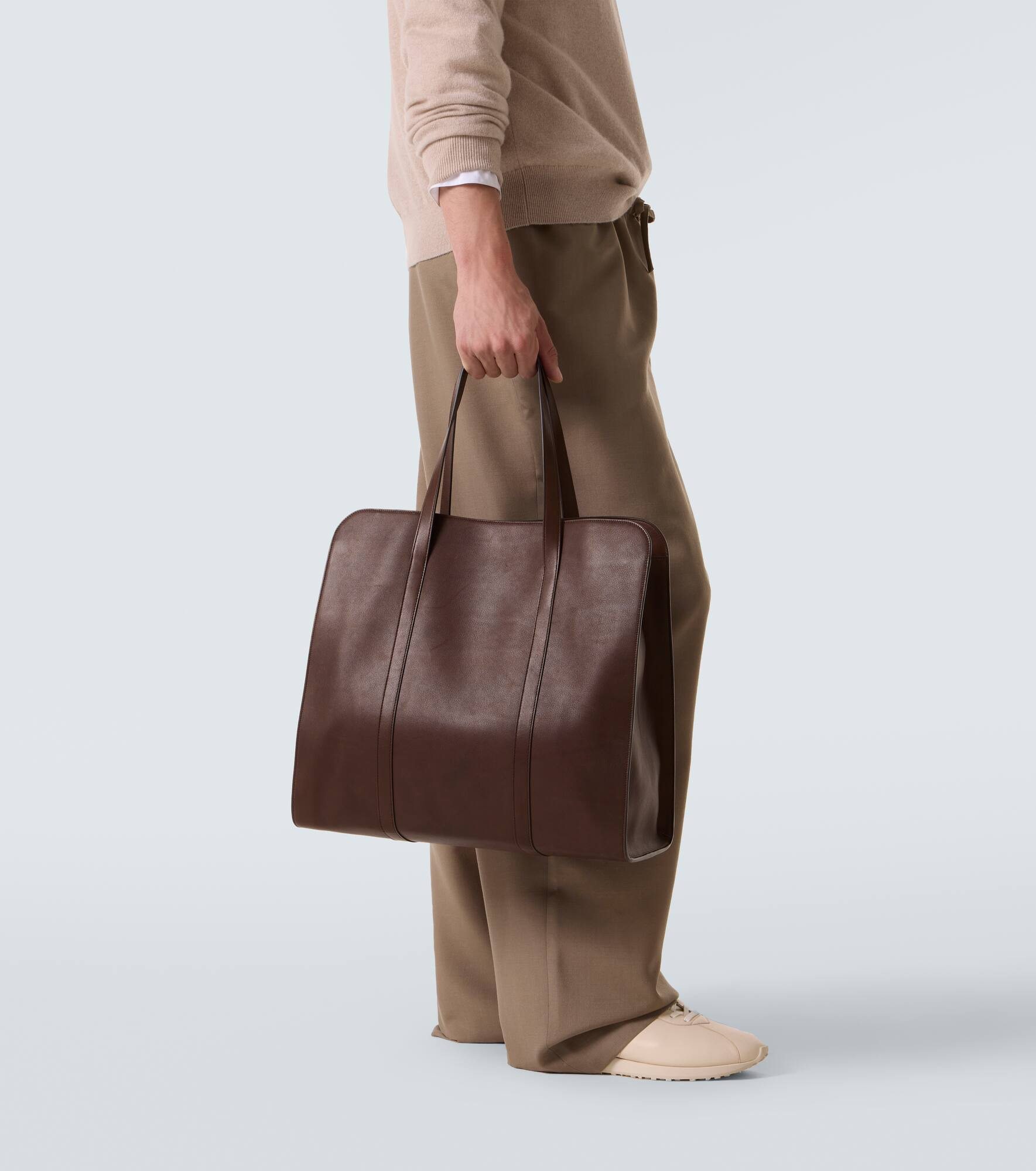 Ben leather tote bag - 2