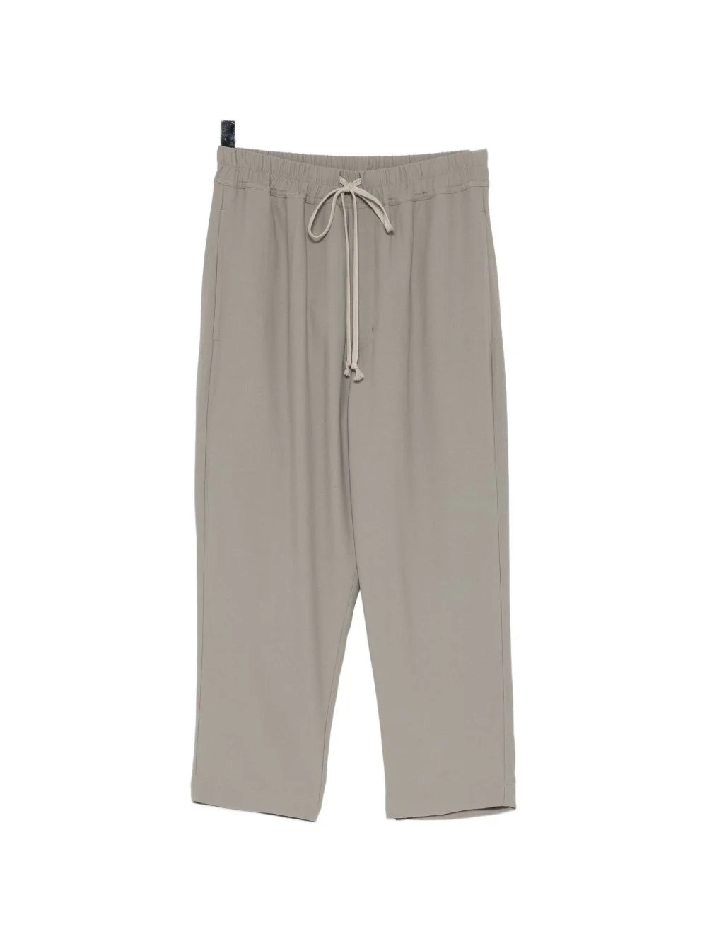 drawstring cropped trousers - 1