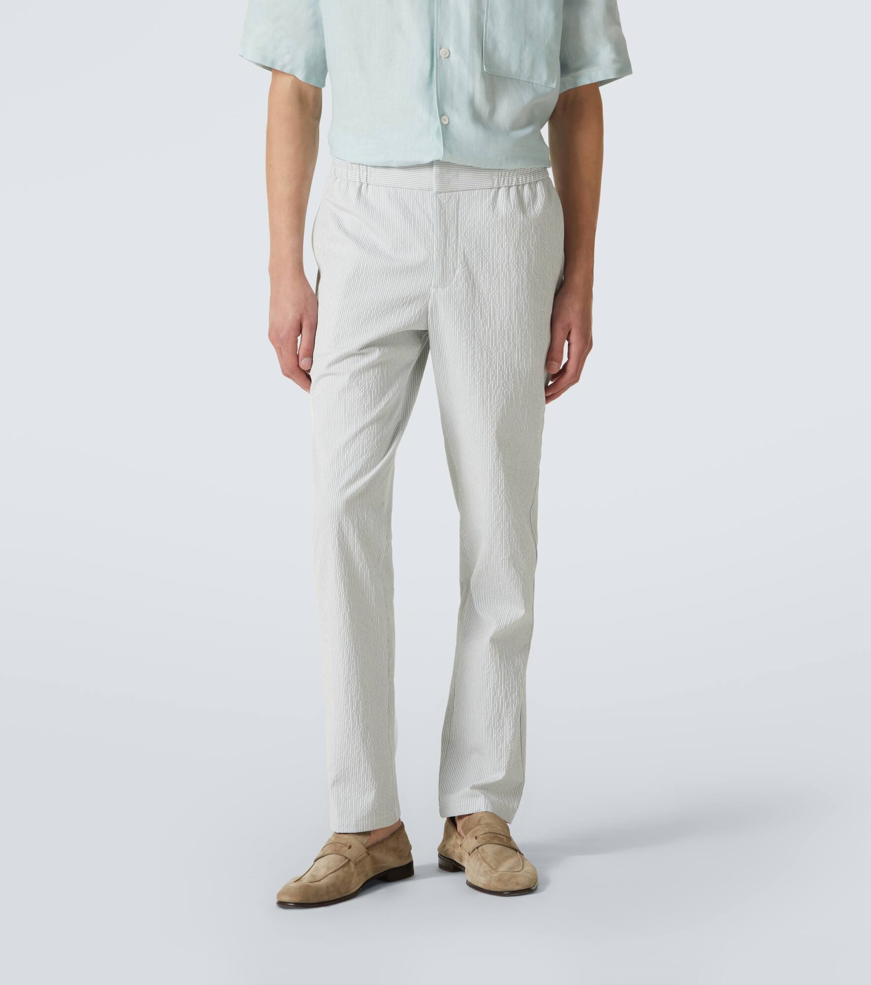 Cornell seersucker suit pants - 3