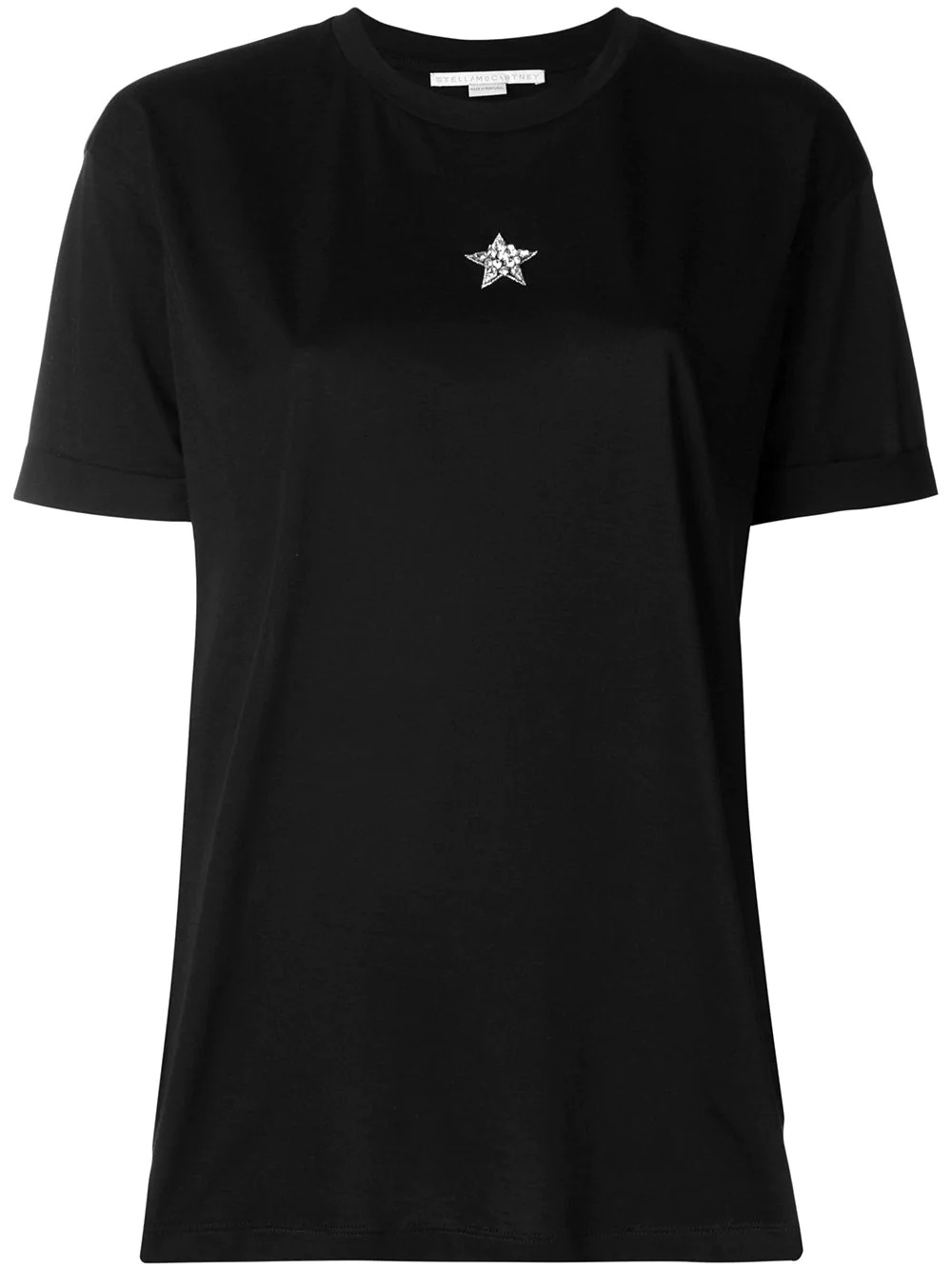 embellished star T-shirt - 1