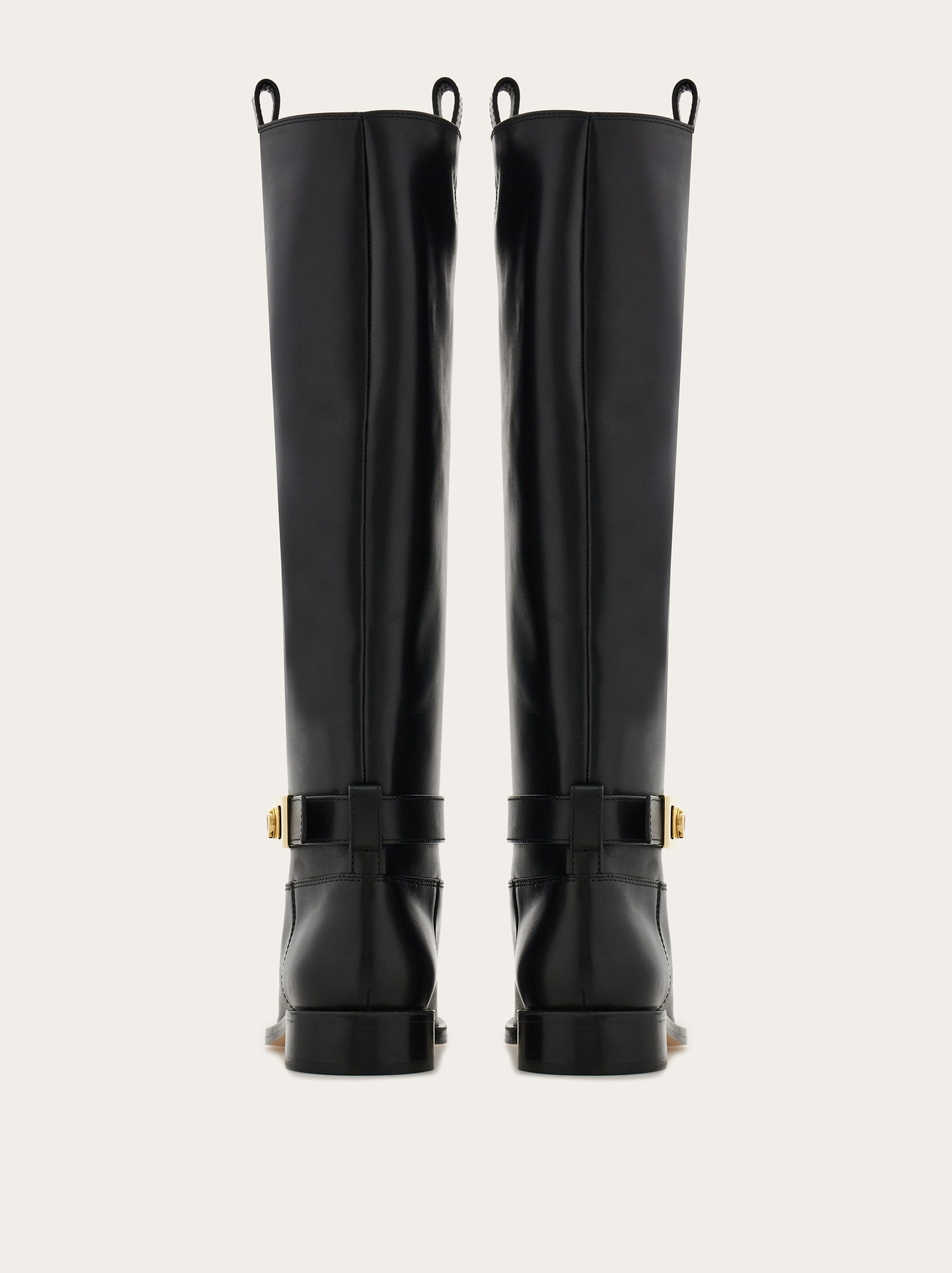 Knee high boot with Hug buckle detail - 5