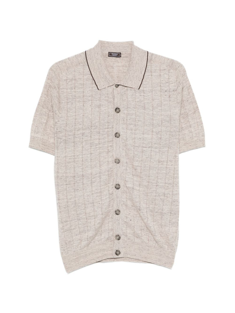 buttoned collared knitwear 1