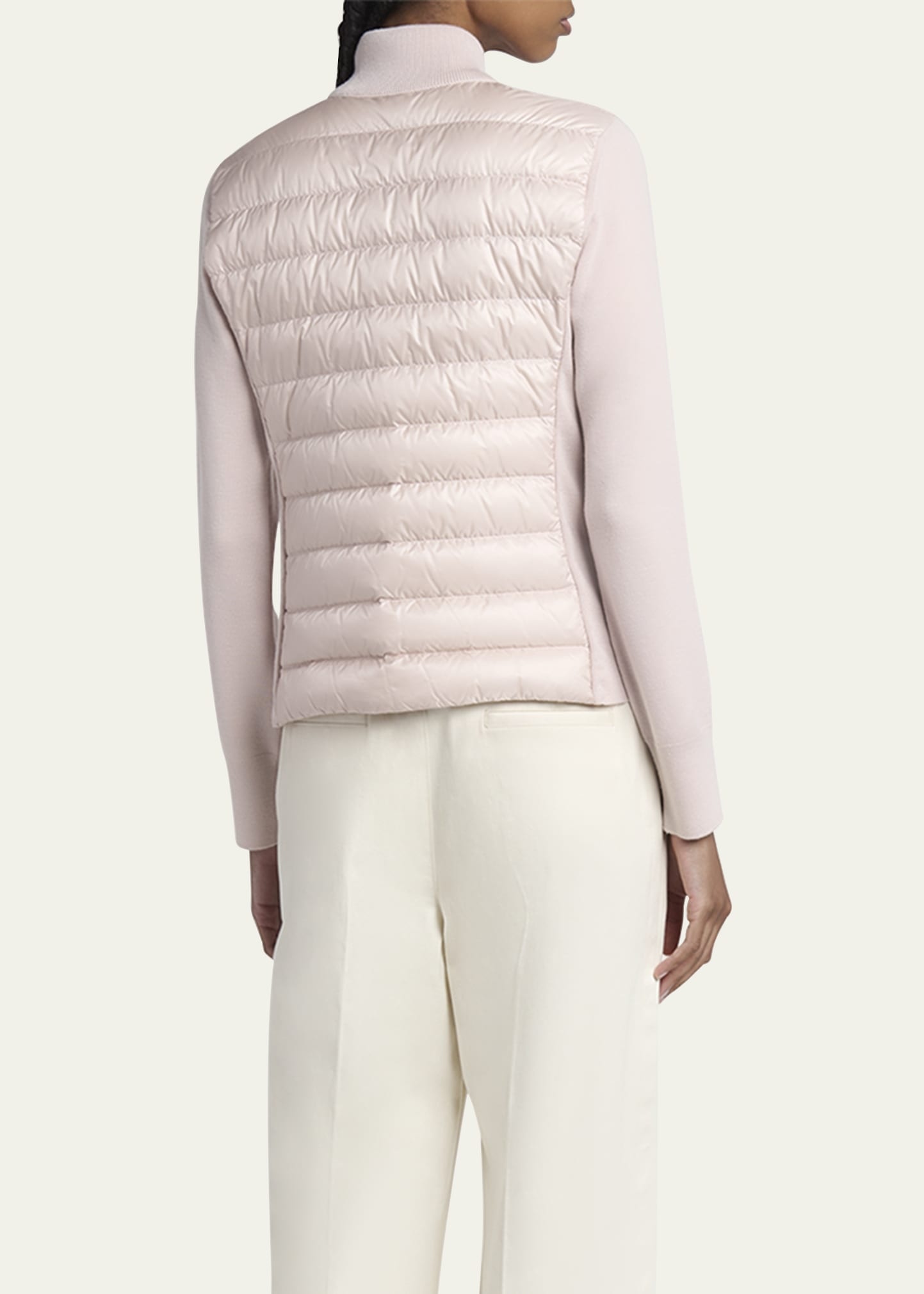 Padded Wool Cardigan - 3