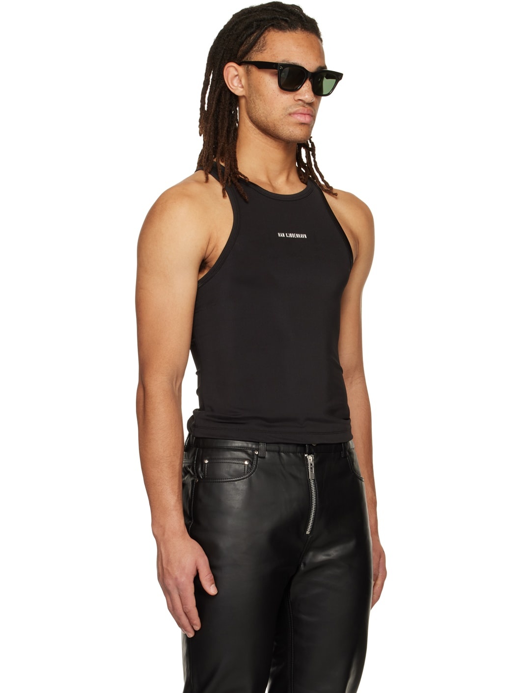 Black Racer Tank Top - 2