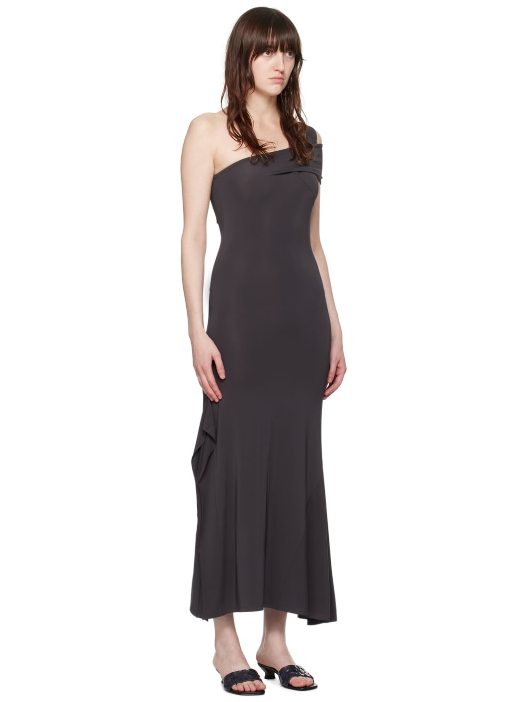 Gray Howa Maxi Dress - 2