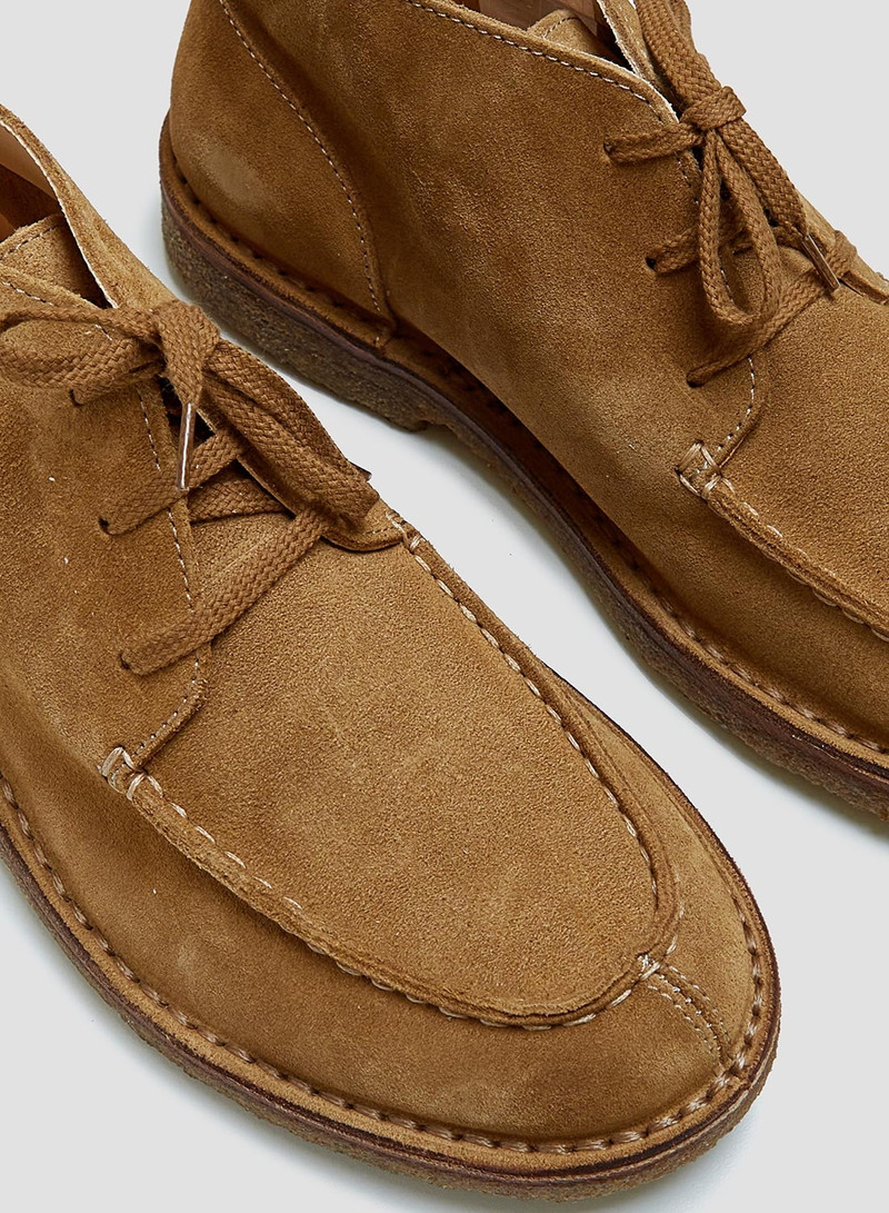 Nigel Cabourn Astorflex Dukeflex Mocassino Suede Chukka Boot in Whisky outlook