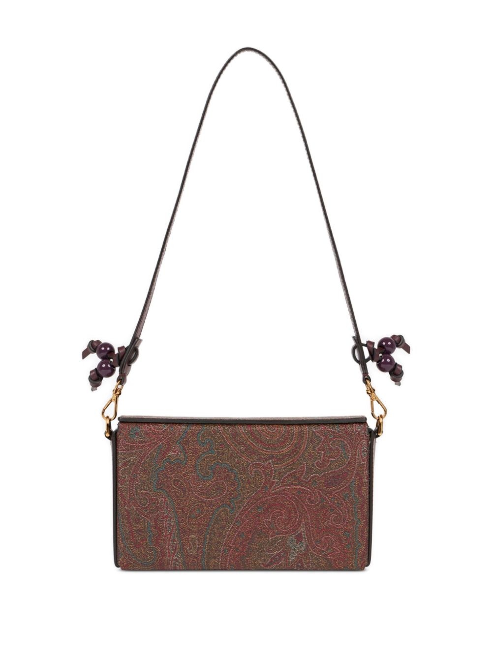 Paisley Jacquard clutch bag - 3