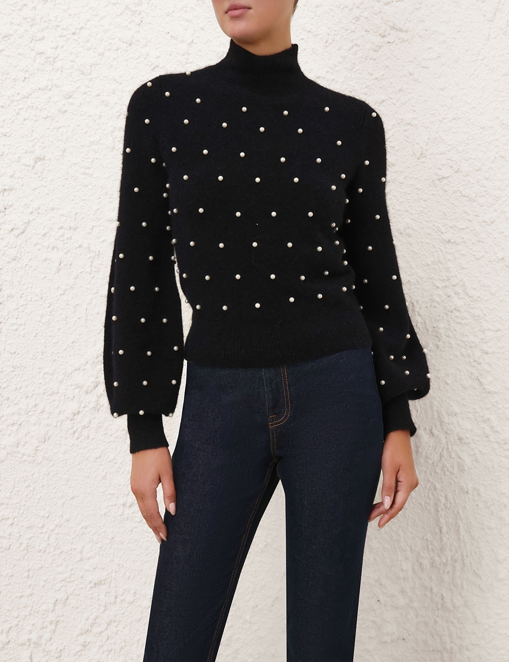 CRUSH BEADED SWEATER - 2