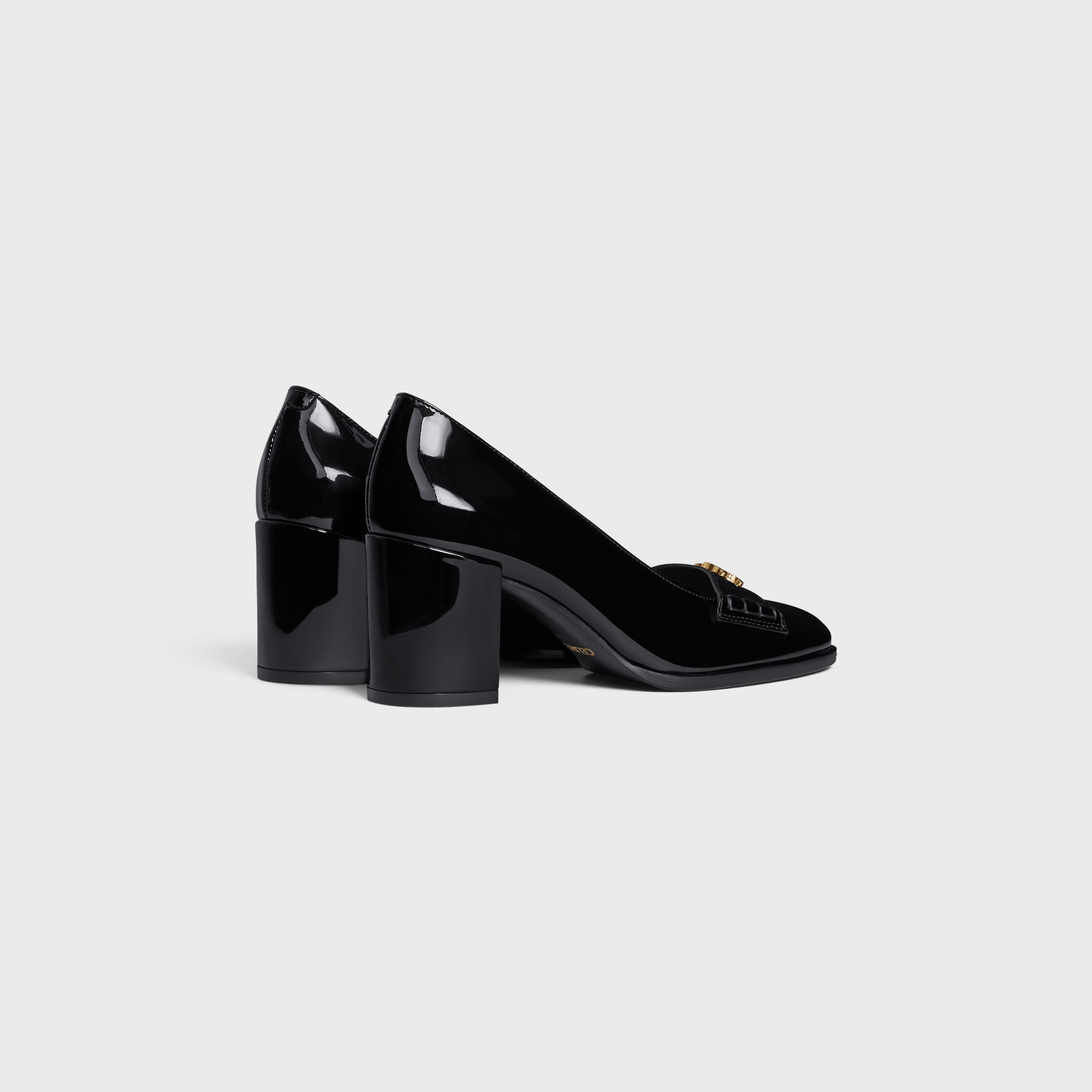 Celine Lily Triomphe Pump in PATENT CALFSKIN - 3
