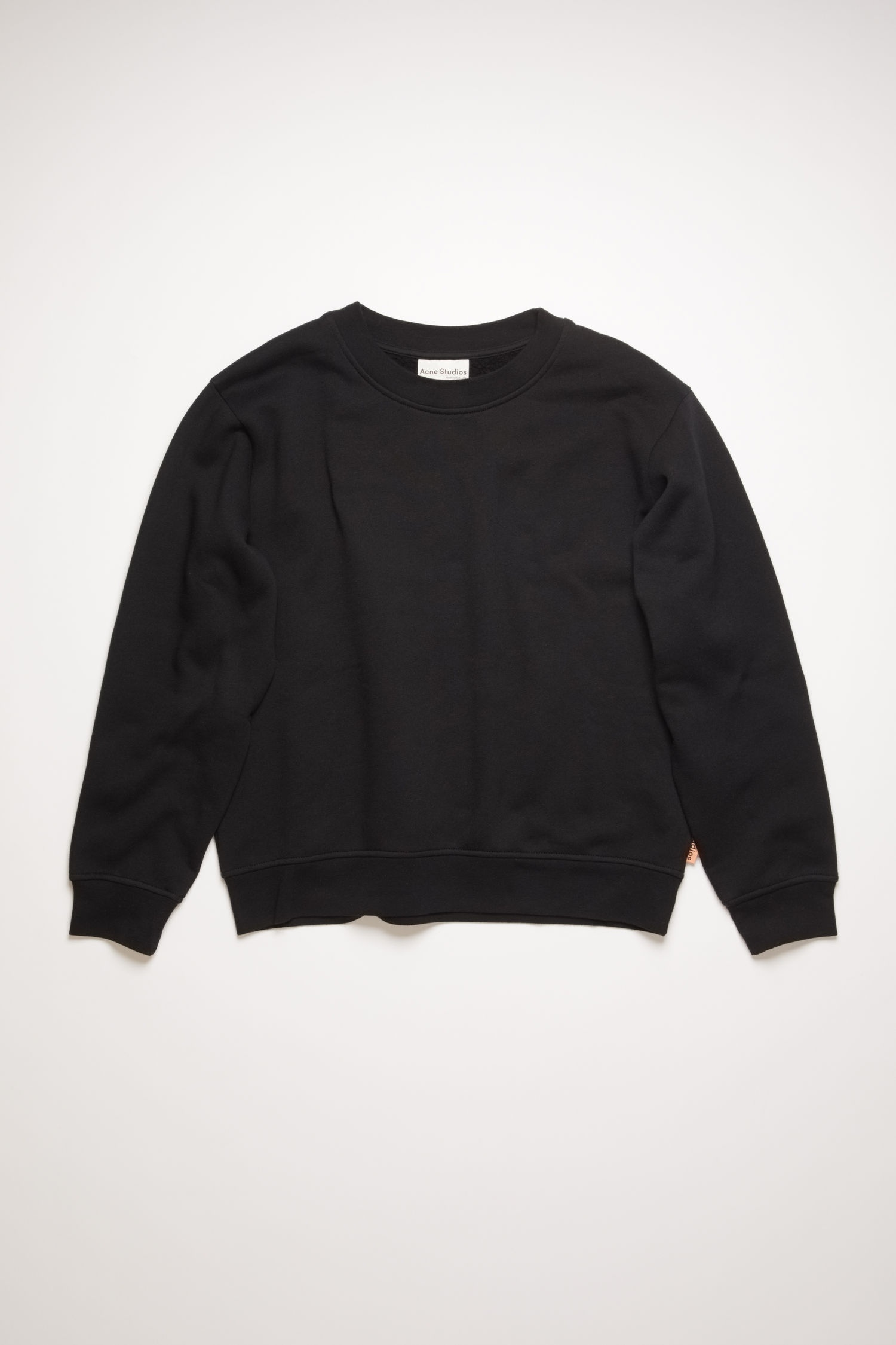 Classic fit sweatshirt black - 1