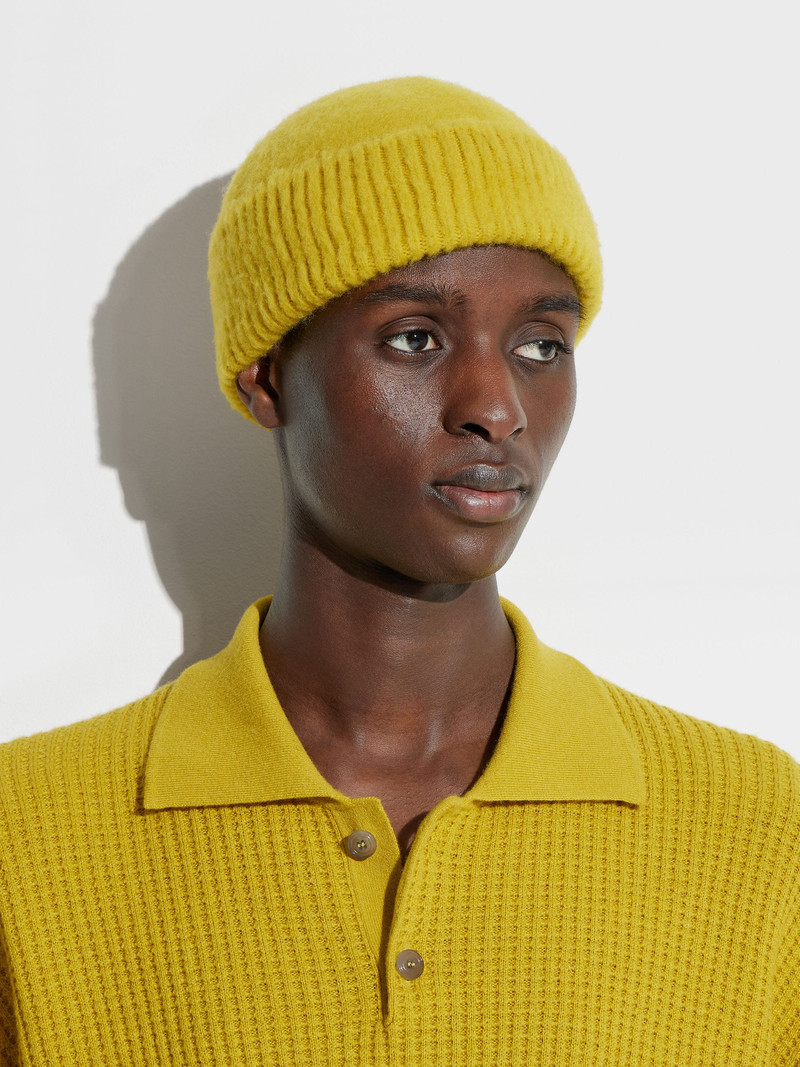 ZEGNA X THE ELDER STATESMAN OASI CASHMERE BEANIE 3