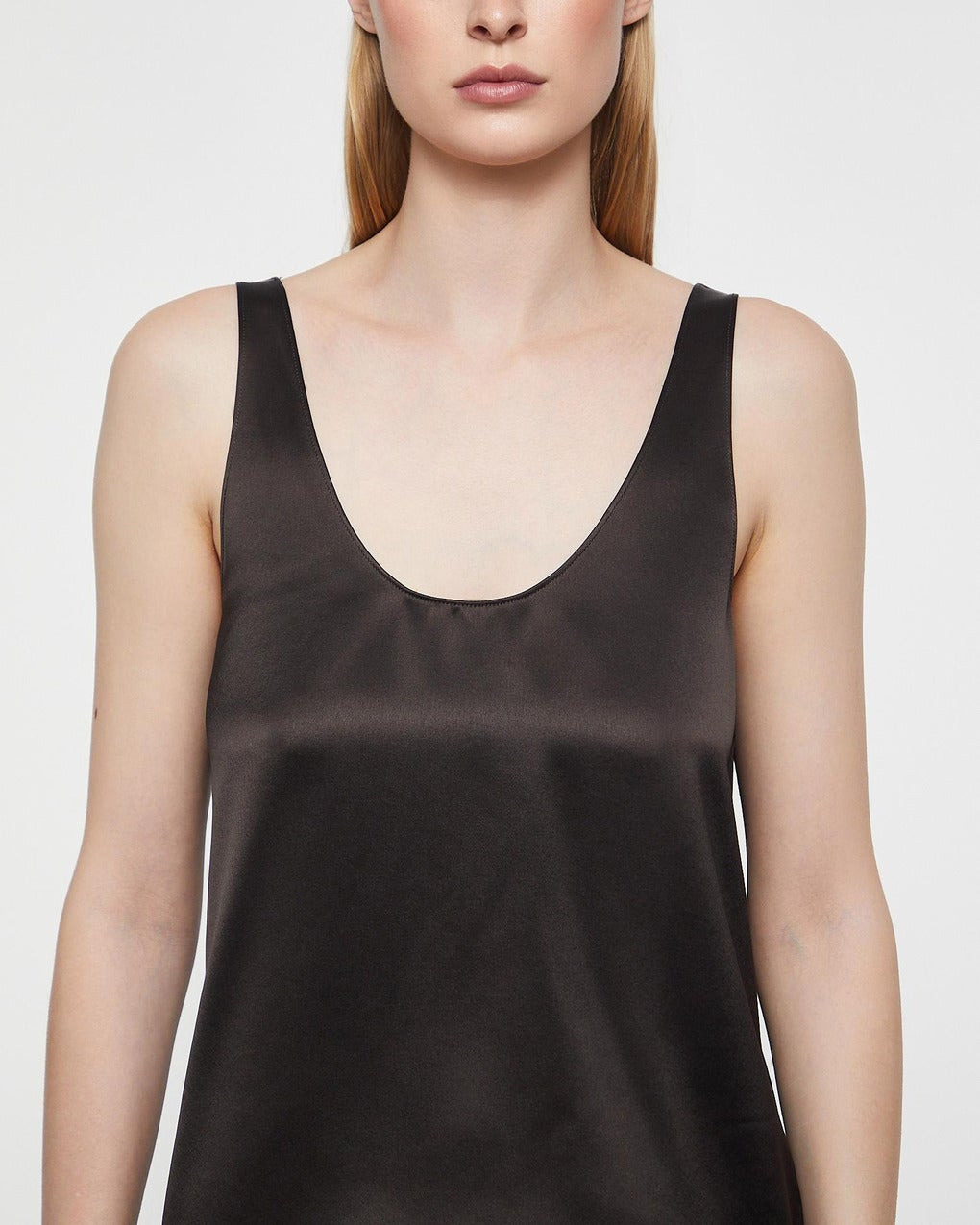 Top Romy Satin Chocolate - 5