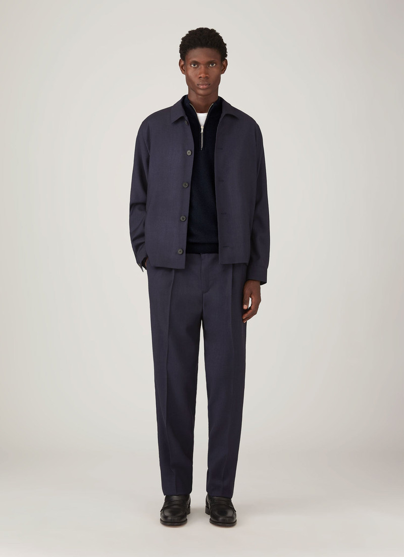 Sunspel Cashmere Half Zip Jumper outlook