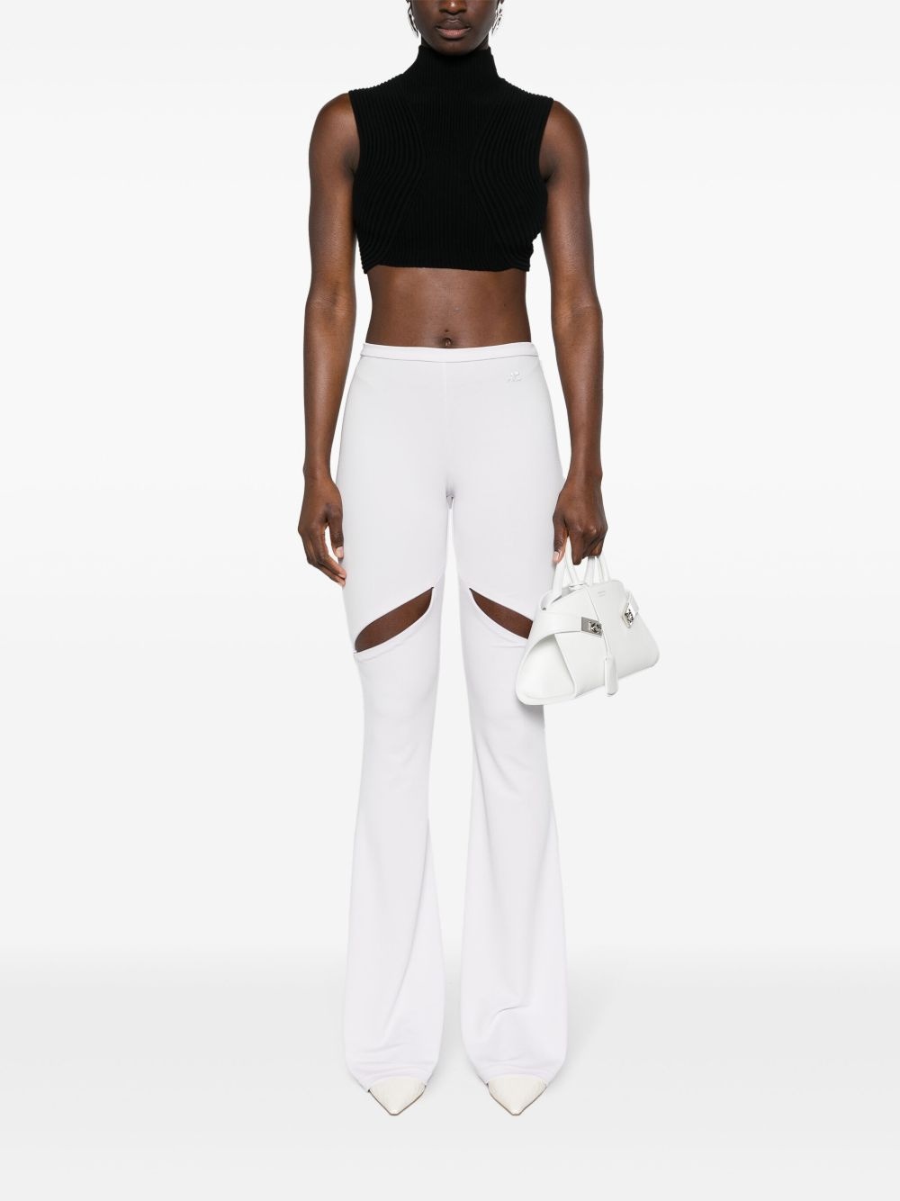 Ellipse mid-rise bootcut trousers - 2
