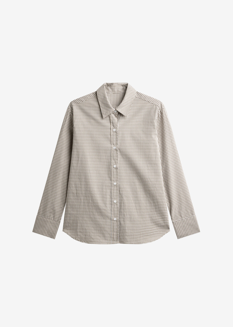 Odemira Shirt - Beige Plaid 1