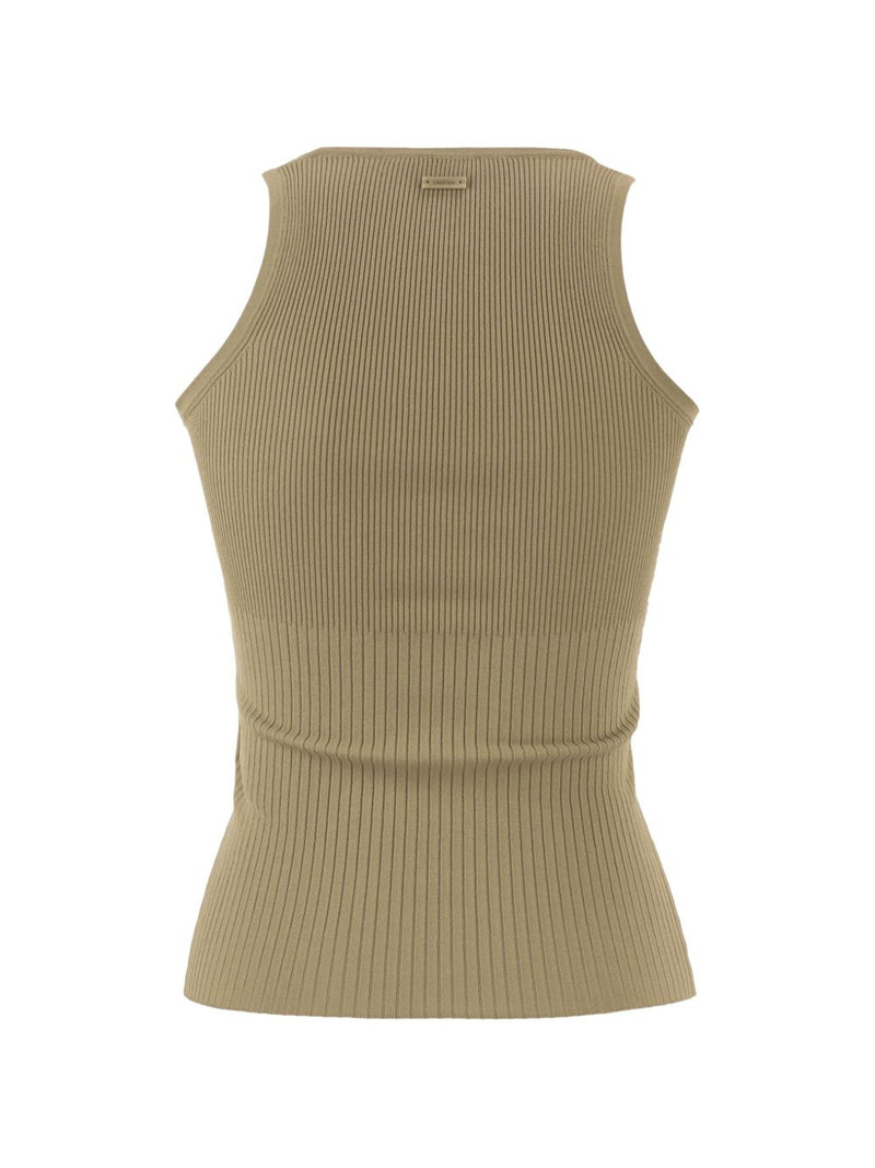 Max Mara ribbed tank top outlook