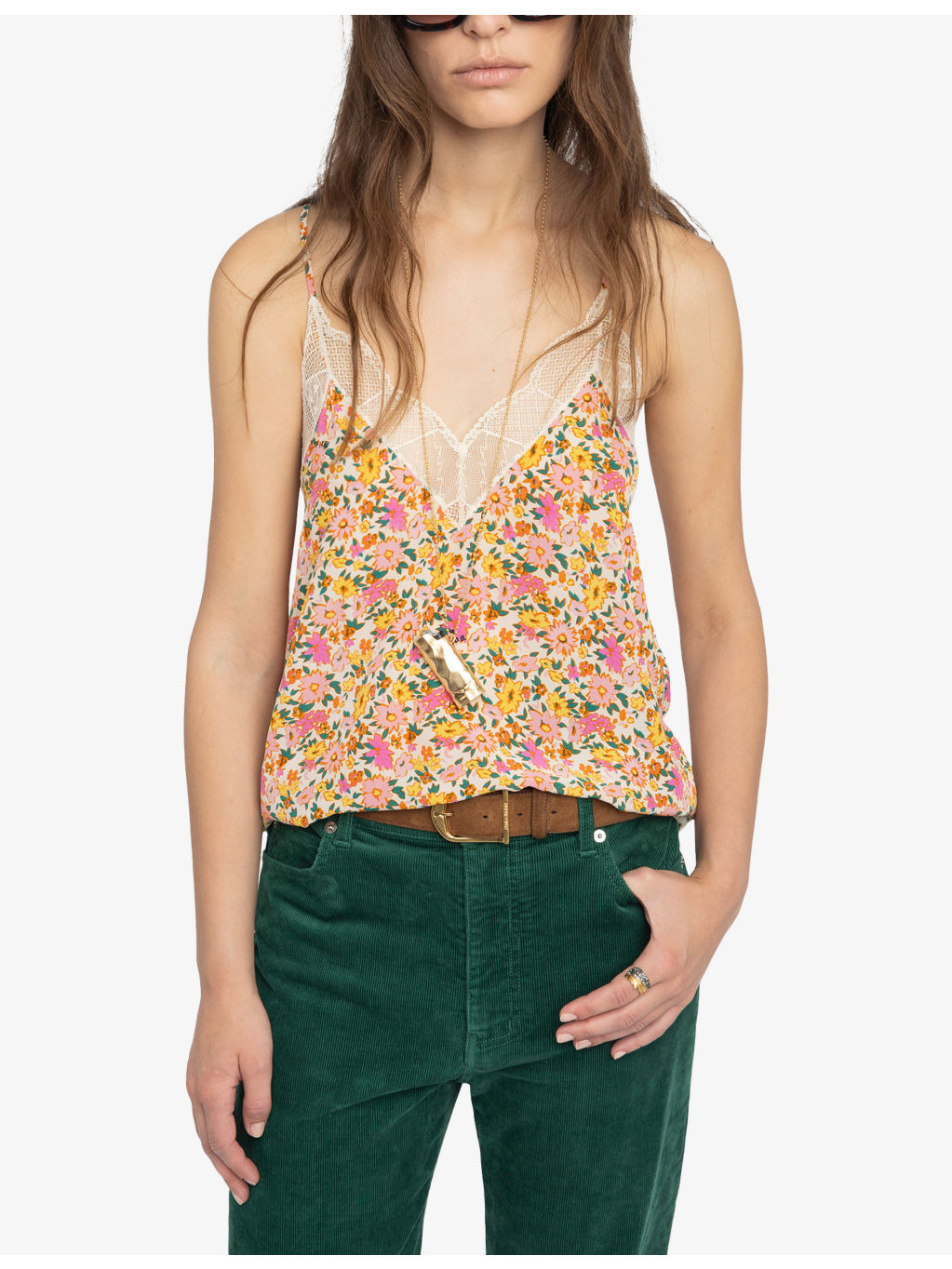 Christy Floral-Print Woven Cami Top - 3