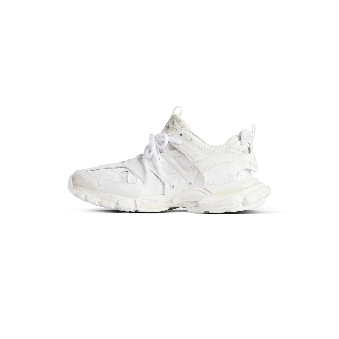 Women's Track Signature Sneaker in White/black - 4