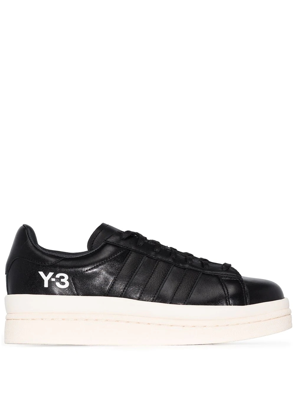 Hicho leather platform sneakers - 1