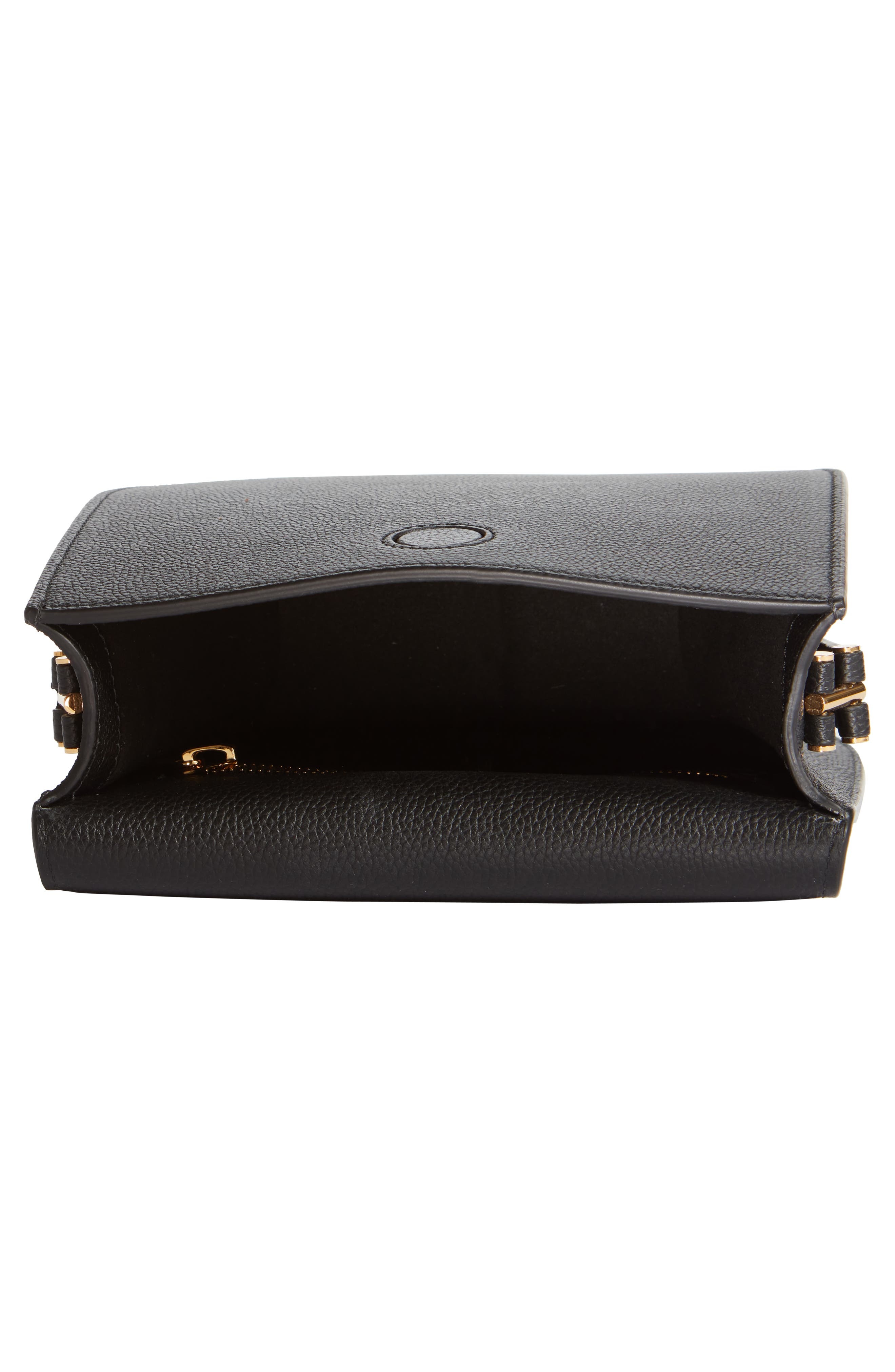 TOM FORD Mini Tara Grained Leather Crossbody Bag in Black at Nordstrom - 6