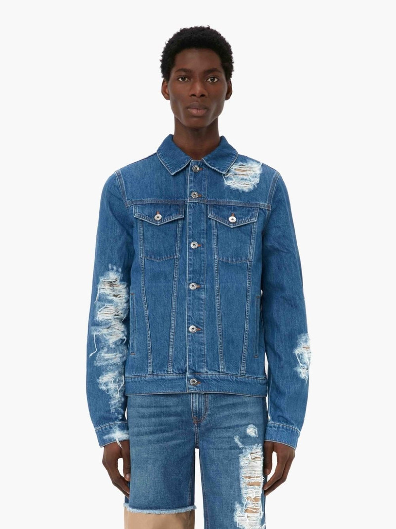 JW Anderson DISTRESSED DENIM JACKET outlook