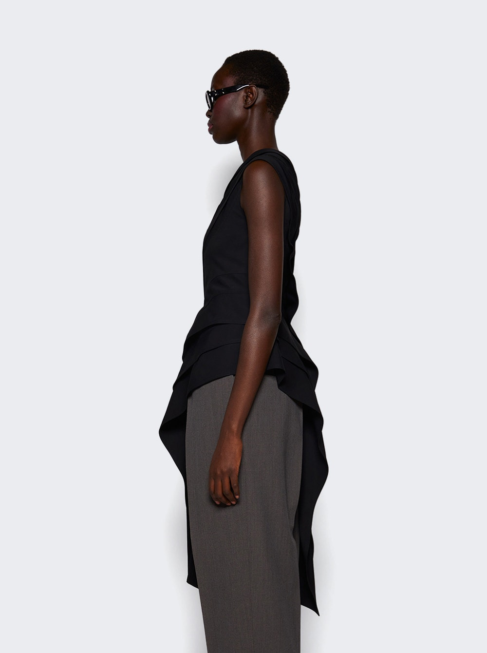 Fluid Stretch Top Black - 4