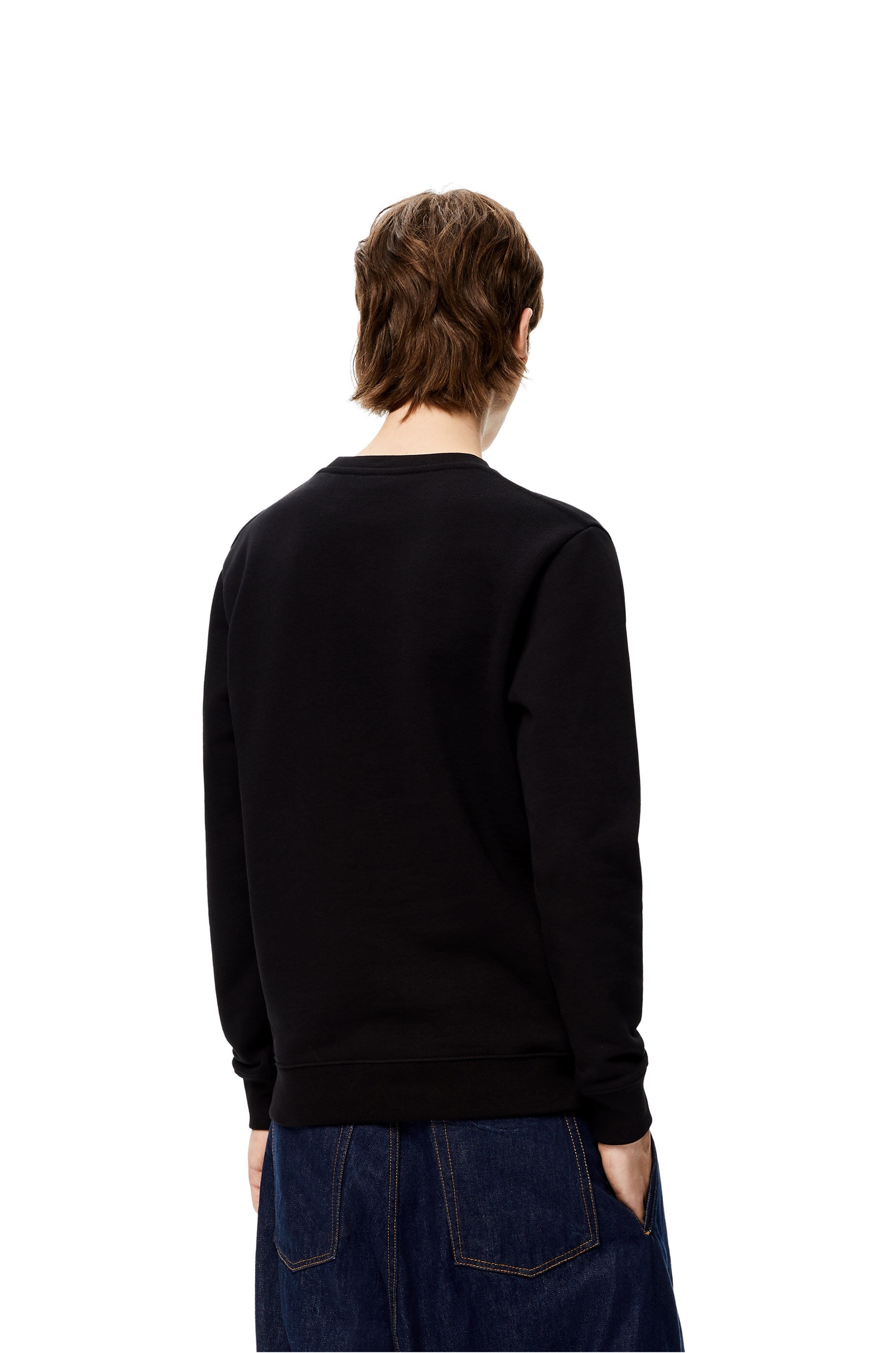 LOEWE embroidered sweatshirt in cotton - 4