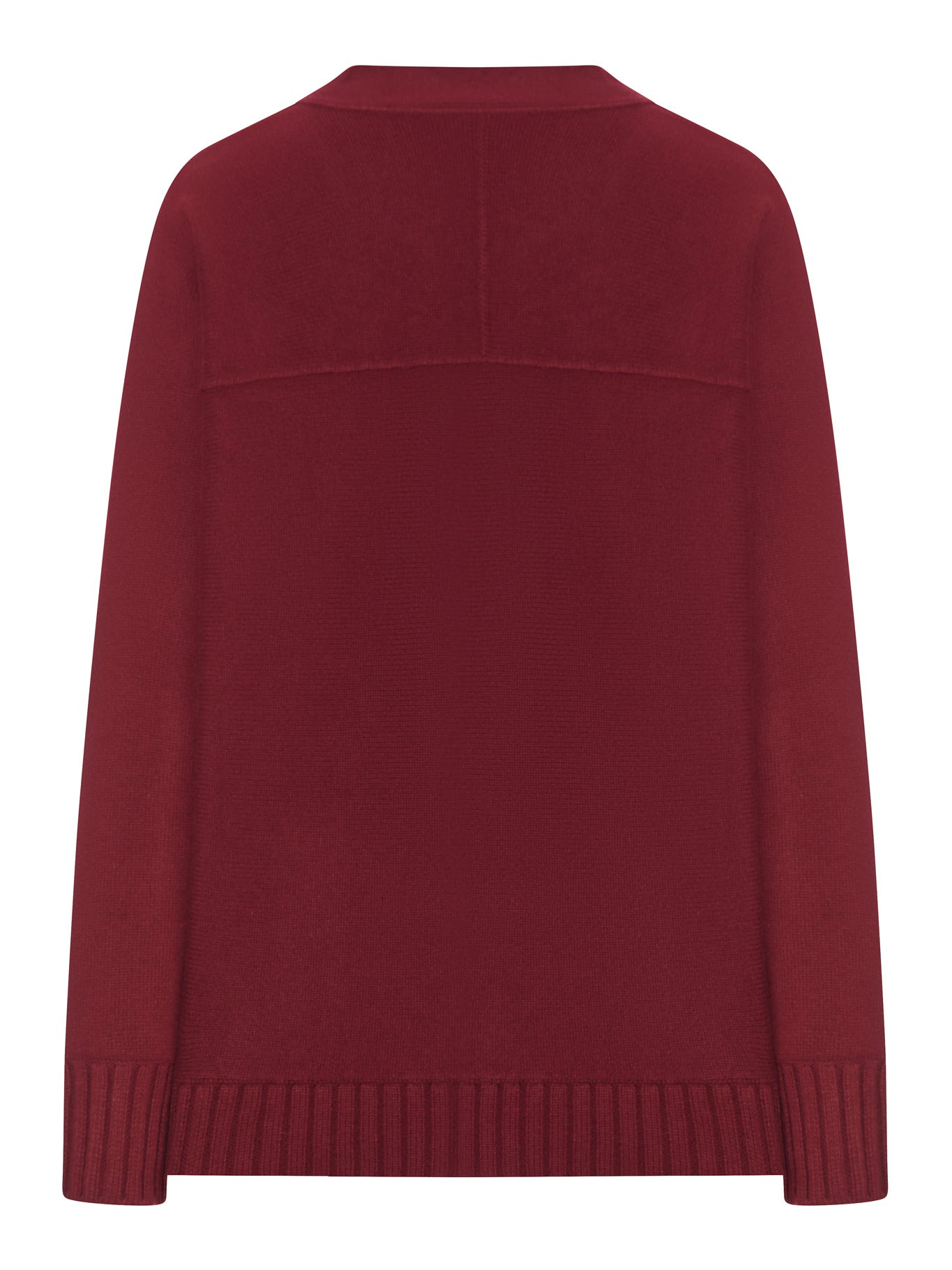WOOL CARDIGAN WITH GOLDEN CLIPS - 2