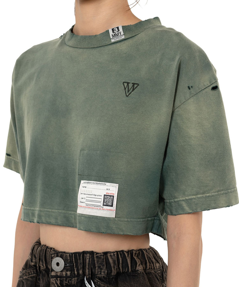 Sun Faded Like Crop T-shirt 13