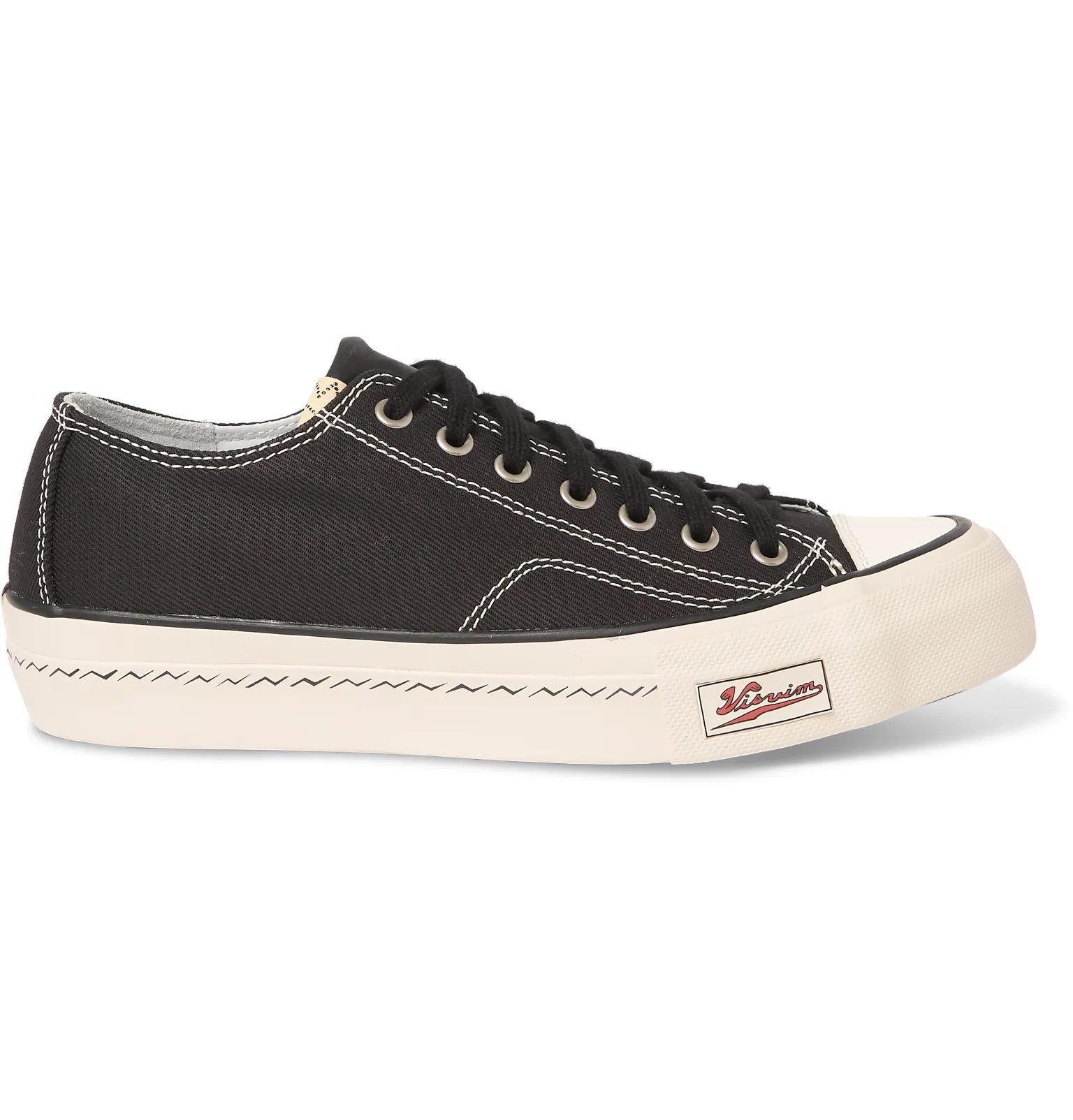 Skagway Leather-Trimmed Canvas Sneakers - 9