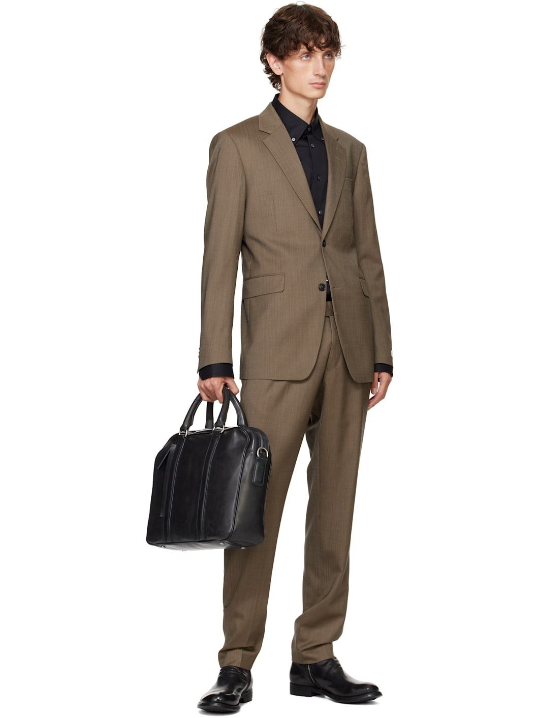 Brown Tenuta Trousers - 4