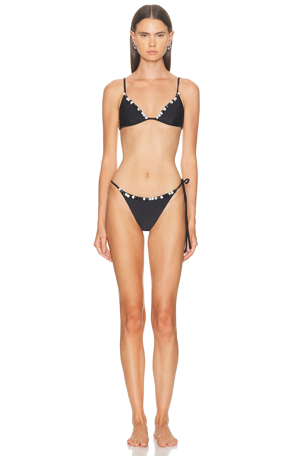 Baci Beaded String Bikini Brief - 4