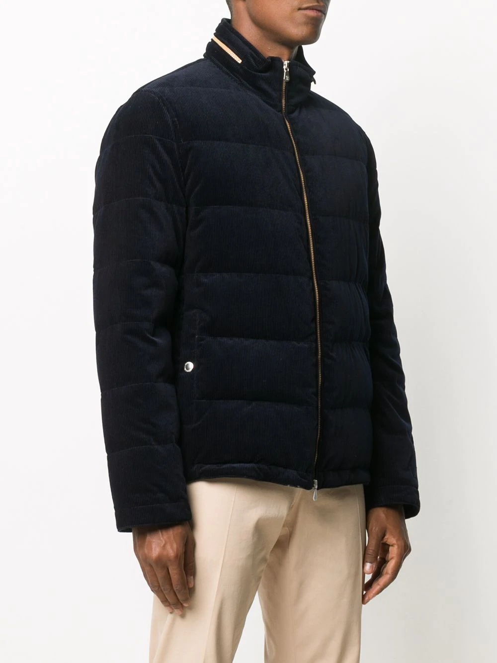 corduroy down jacket - 3